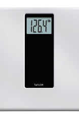 Digital White/Black Bathroom Scale – Taylor USA