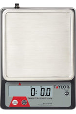 Taylor 10 lb Digital Portion Control Scale - 5 7/8L x 6 5/8D x 1 1/2H