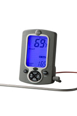 Taylor Stainless Programmable with Presets Steel Digital Wired Probe  Thermometer with Timer 