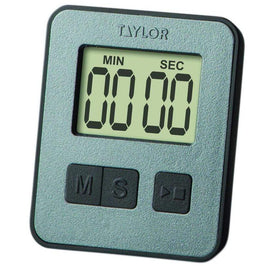 Taylor Super Loud 95DB Digital Kitchen Cooking Timer Countertop White Silver